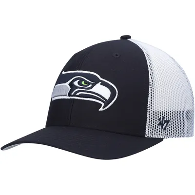 47 Brand Seahawks College Trucker Snapback Hat - Men's