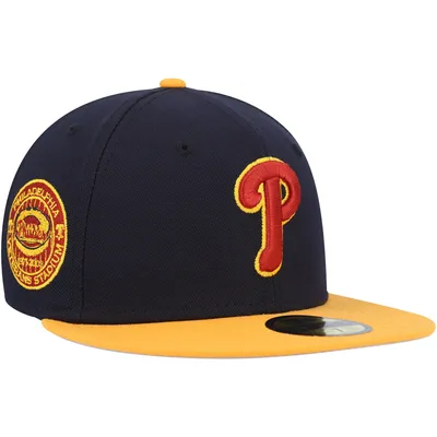 New Era Phillies Primary Logo 59FIFTY Fitted Hat - Men's