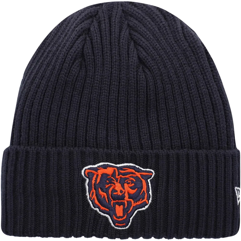 New Era Women's Chicago Bears On-Field Crucial Catch Pom Knit Hat