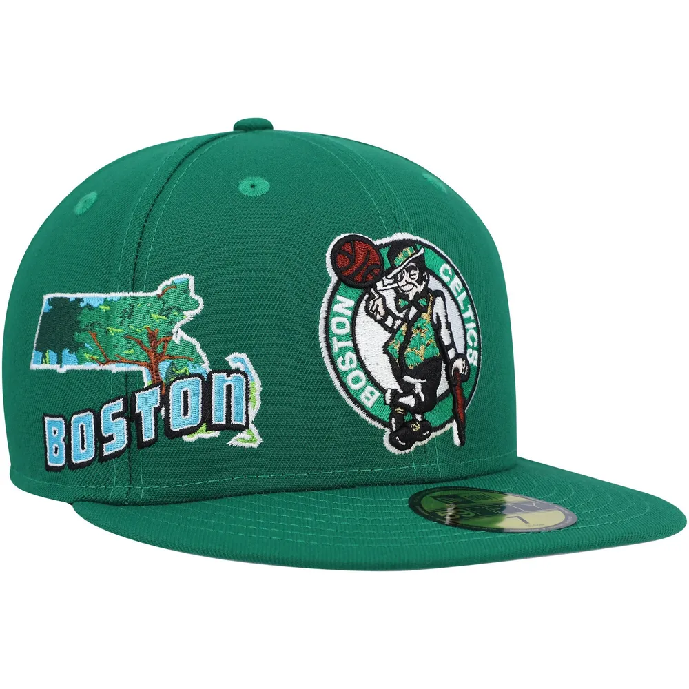 New Era Celtics Kelly Stateview 59FIFTY Fitted Hat - Men's