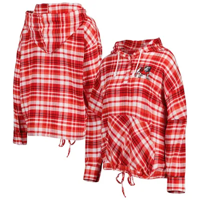 Concepts Sport Georgia Mainstay Plaid Pullover Hoodie - Women's