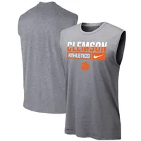 Nike Clemson Wordmark Drop Legend Tank Top - Men's