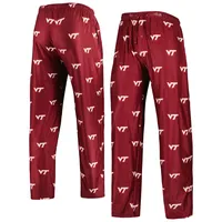 Concepts Sport Virginia Tech Logo Flagship Allover Print Pants - Men's