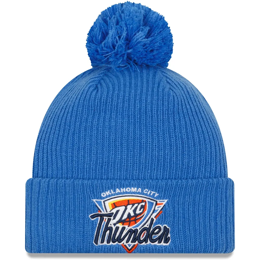 New Era Thunder 2021 Tip-Off Team Color Pom Knit Hat - Men's