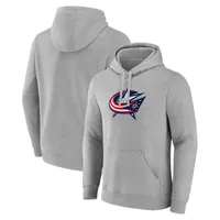 Fanatics Blue Jackets Primary Logo Pullover Hoodie - Men's