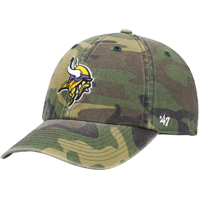 Men's '47 Purple/White Minnesota Vikings Trophy Trucker Flex Hat