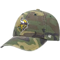 47 Brand Vikings Woodland Clean Up Adjustable Hat - Men's