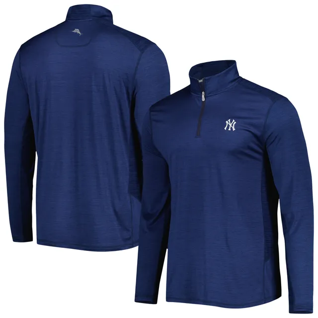 Lids Los Angeles Dodgers Tommy Bahama Delray IslandZone Half-Zip Top - Gray