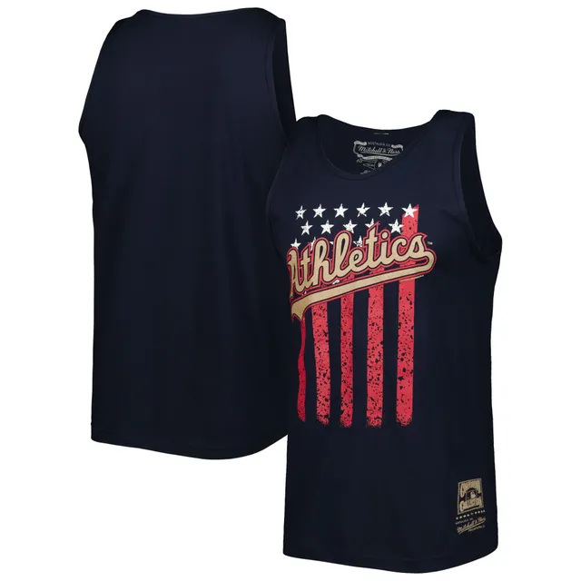 Women's Touch Royal Los Angeles Dodgers Americana Tri-Blend Racerback Tank  Top