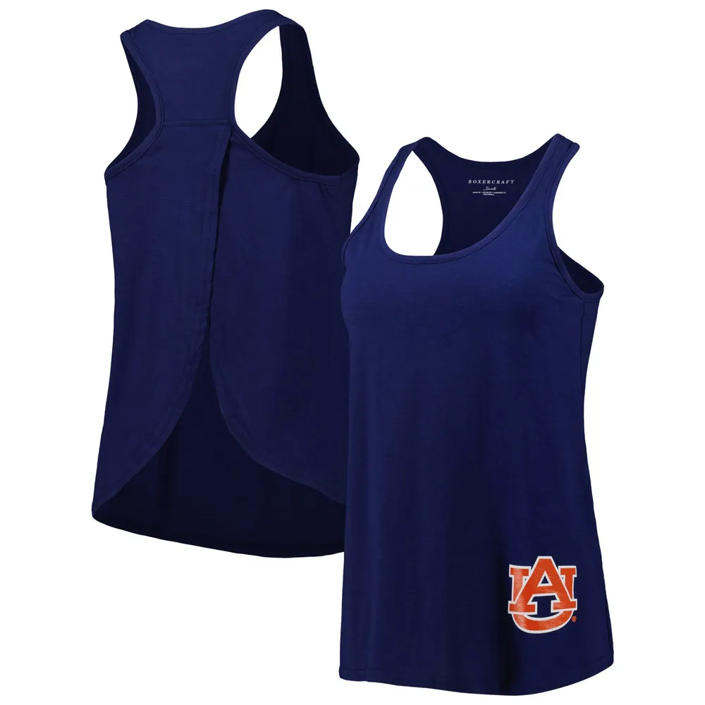 Boxercraft Auburn Charm 2.0 Open Back Racerback Tank Top - Women's