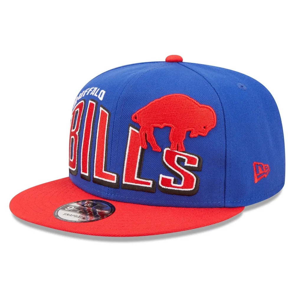 New Era Bills Wordmark Flow 9FIFTY Snapback Hat - Men's