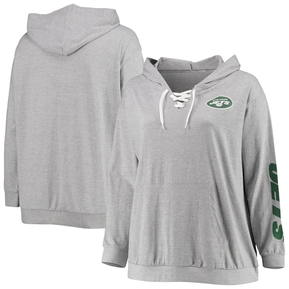 New York Jets Womens Size S Small Green Light Weight Hoodie