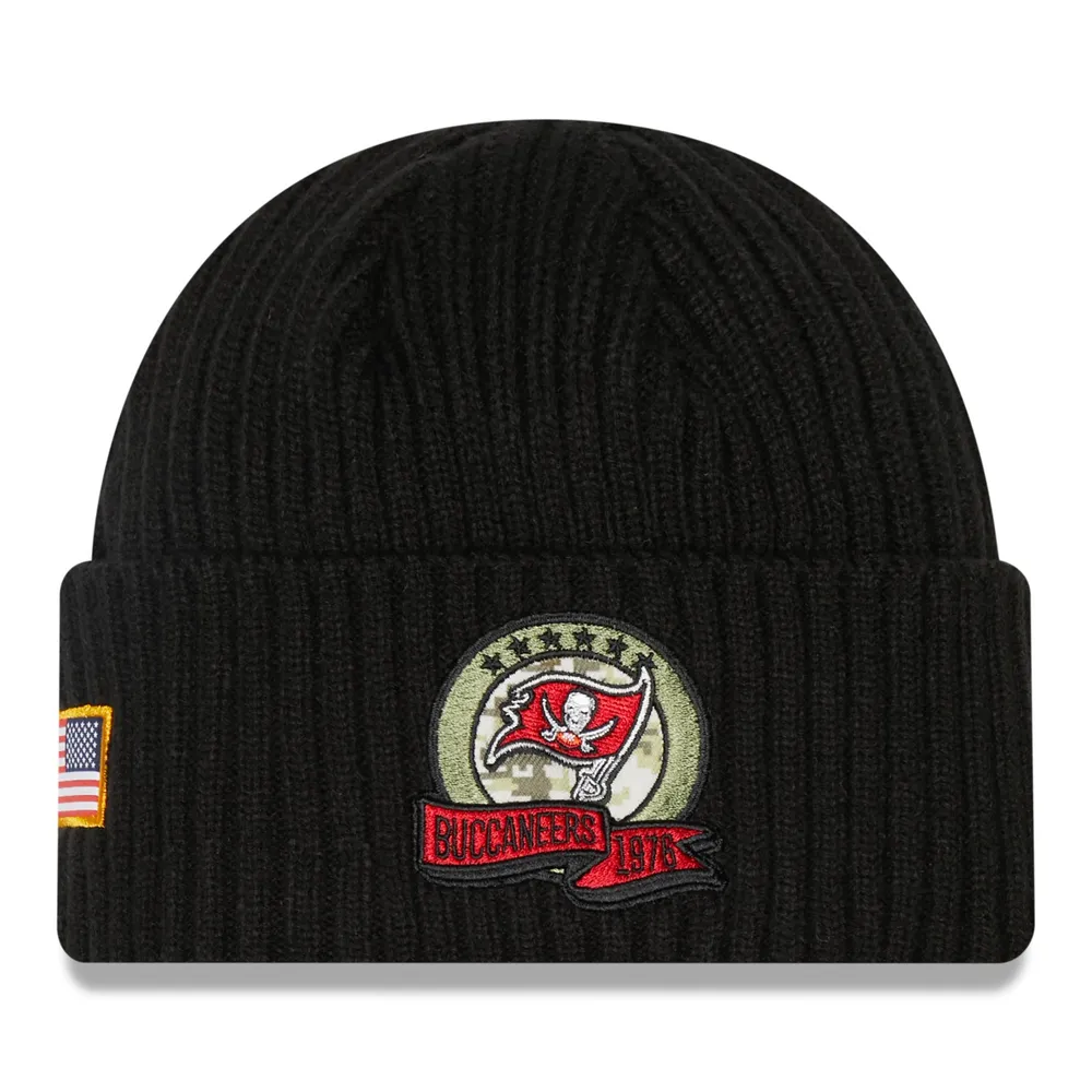 New Era Buccaneers 2022 Salute To Service Knit Hat - Men's