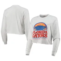 Image One Florida Retro Campus Crop Long Sleeve T-Shirt - Women's