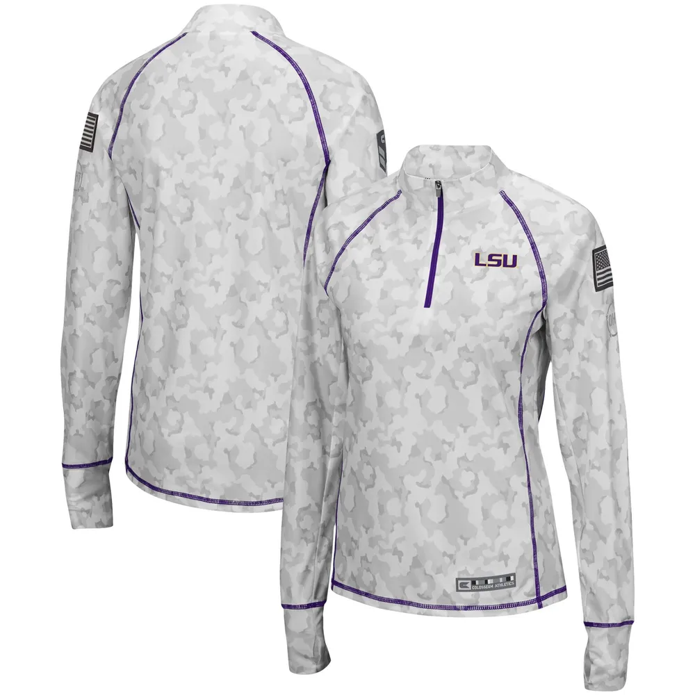 Colosseum LSU OHT Officer 1/4-Zip Jacket - Women's