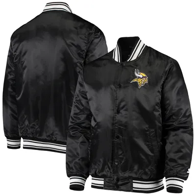 Starter Vikings Locker Room Varsity Full-Snap Jacket - Men's