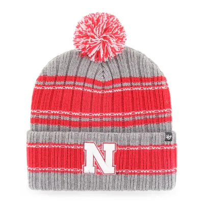 47 Brand Nebraska Nebraska Cornhuskers Rexford Knit Hat - Men's