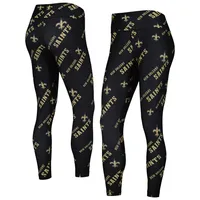 Concepts Sport Saints Breakthrough Allover Print Leggings - Women's