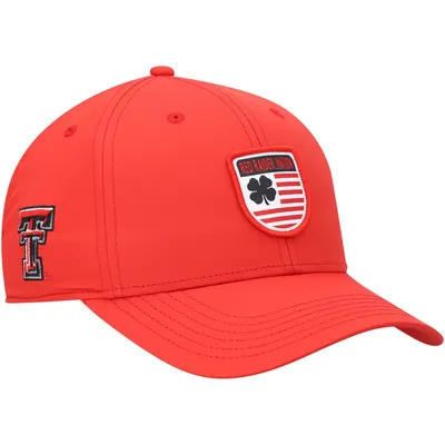 Black Clover Texas Tech Nation Shield Snapback Hat - Men's