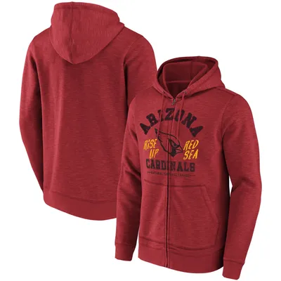 NFL x Darius Rucker Collection by Fanatics Cardinals Slub Full-Zip Hoodie - Men's