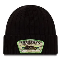 New Era Seahawks 2021 Salute To Service Knit Hat - Men's