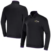 NFL x Darius Rucker Collection by Fanatics Ravens Logo 3/Zip Top - Men's