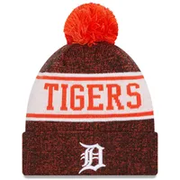 New Era Tigers Banner Knit Hat - Men's