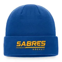 Fanatics Sabres Authentic Pro Locker Room Knit Hat - Men's