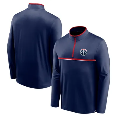 Fanatics Wizards Starting Lineup Quarter-Zip Jacket - Men's