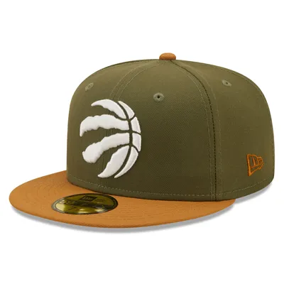 New Era Raptors Olive Two-Tone 59FIFTY Fitted Hat - Men's