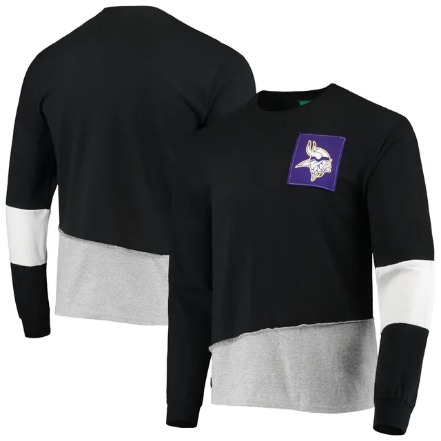 New York Jets Men's Long Sleeve Angle Tee - Black/White/Grey – Refried  Apparel