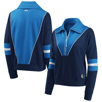 WEAR by Erin Andrews Mavericks Colorblocked Half-Zip Jacket - Women's