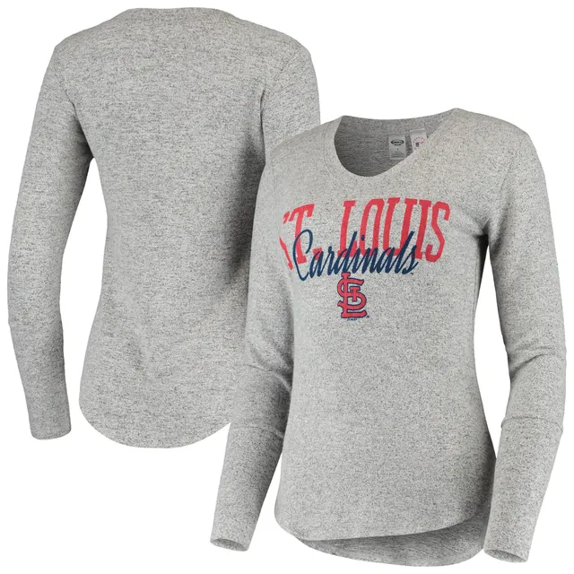 Lids Atlanta Braves Concepts Sport Women's Marathon Knit T-Shirt - Navy