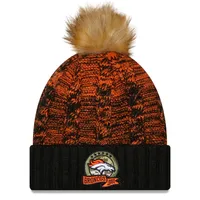 New Era Broncos 2022 Salute To Service Pom Knit Hat - Women's