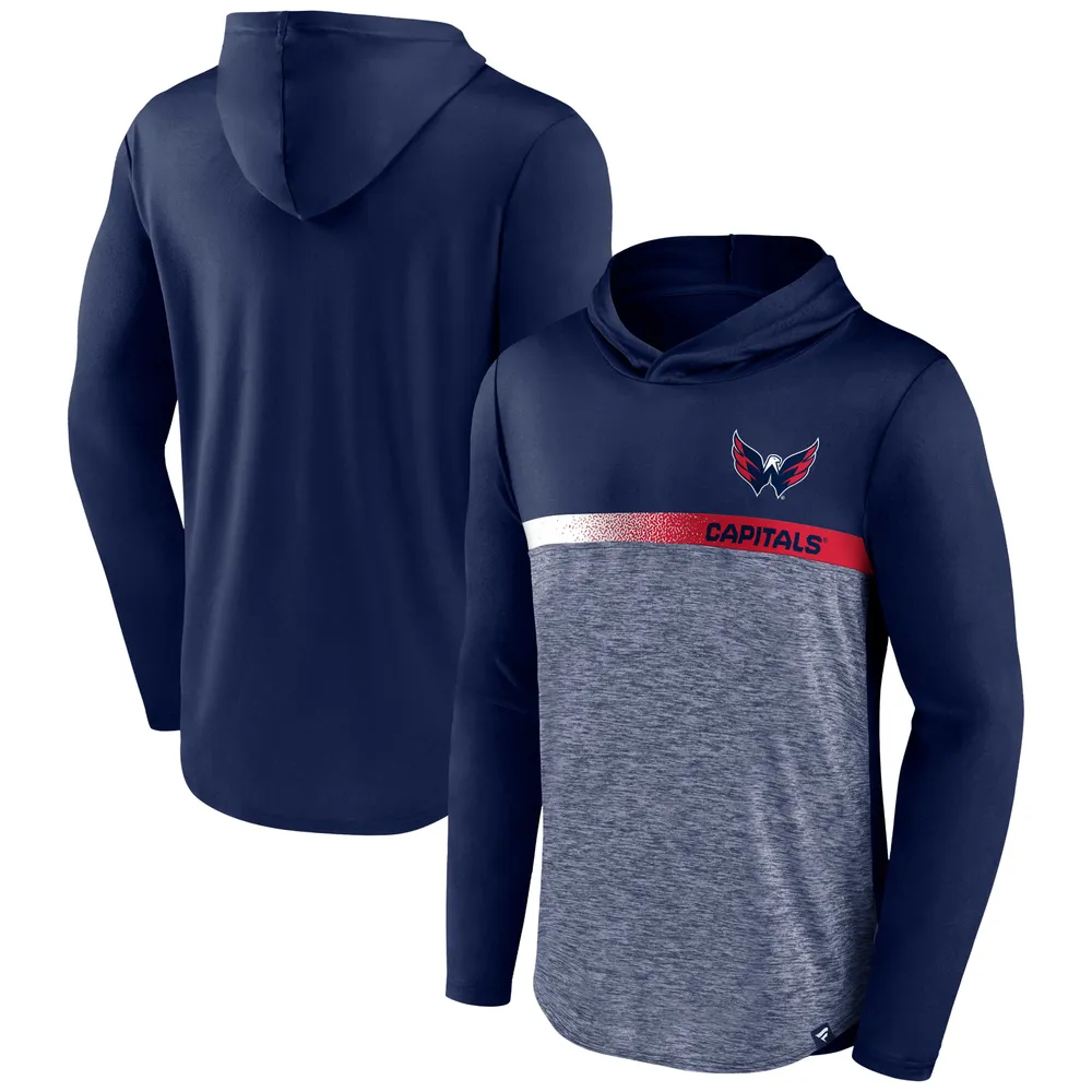 Fanatics Capitals Podium Defender Pullover Hoodie - Men's