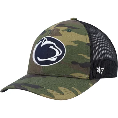 47 Brand Penn State Team Logo Trucker Snapback Hat - Men's