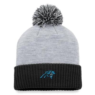 Carolina Panthers '47 Women's Bagheera Cuffed Knit Hat with Pom -  Green/Black