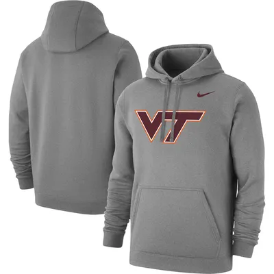 Nike Virginia Tech Logo Club Pullover Hoodie - Men's