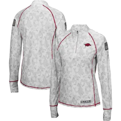 Colosseum Arkansas OHT Officer 1/4-Zip Jacket - Women's