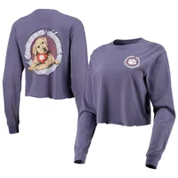 Image One Clemson Best Friend Crop Long Sleeve T-Shirt - Women's