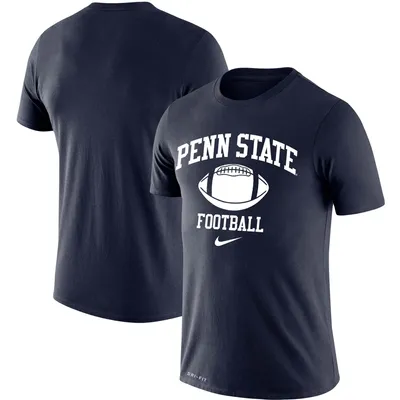 Nike Penn State Retro Football Lockup Legend T-Shirt - Men's