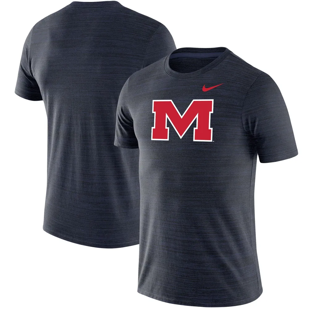 Nike Ole Miss Team Logo Velocity Legend T-Shirt - Men's