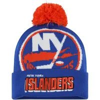 Mitchell & Ness Islanders Punch Out Knit Hat - Men's