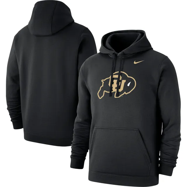 Men's Nike Black Vanderbilt Commodores Logo Club Pullover Hoodie