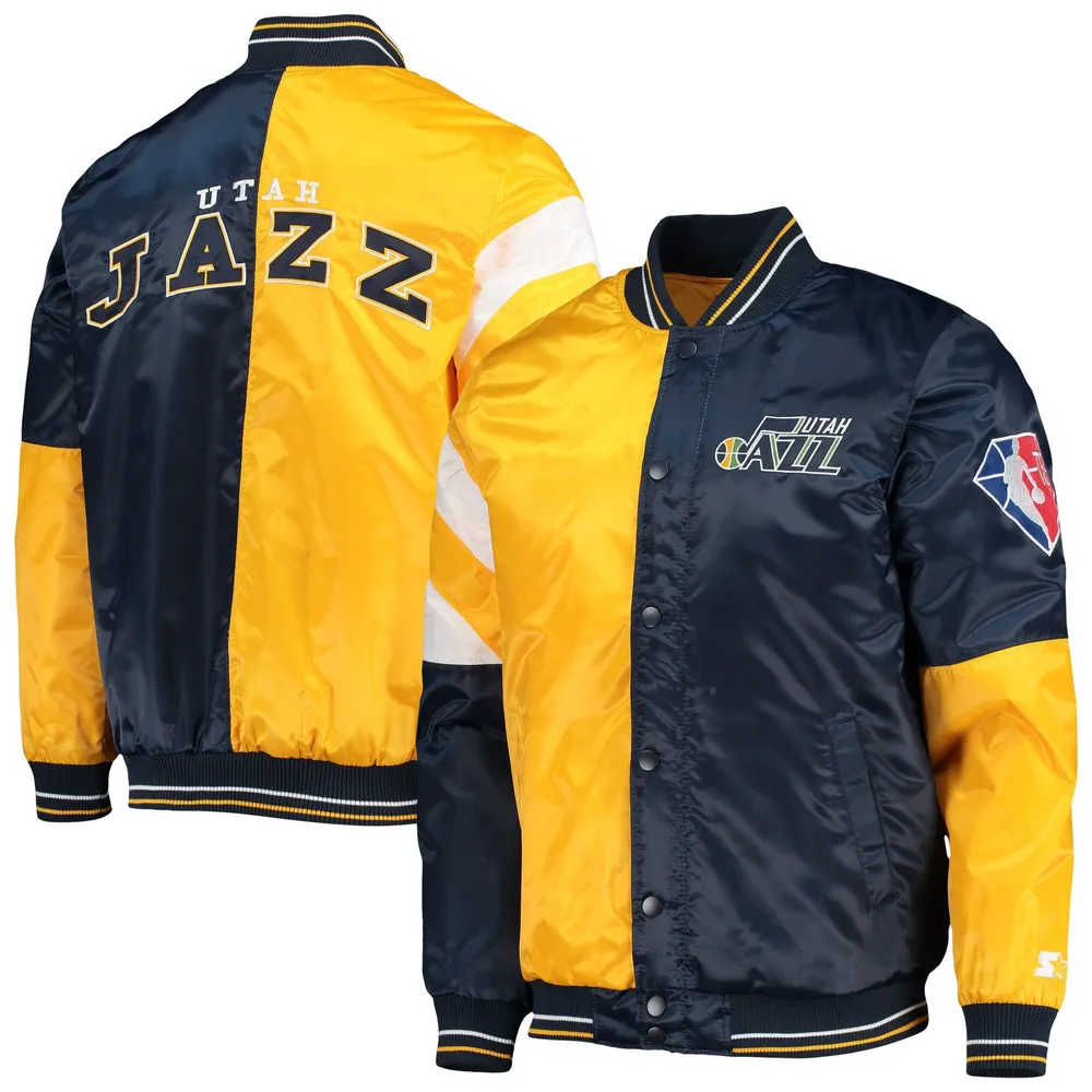 Starter Jazz 75th Anniversary Leader Full-Snap Jacket - Men's