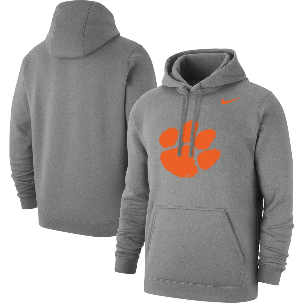 Nike Clemson Logo Club Pullover Hoodie - Men's