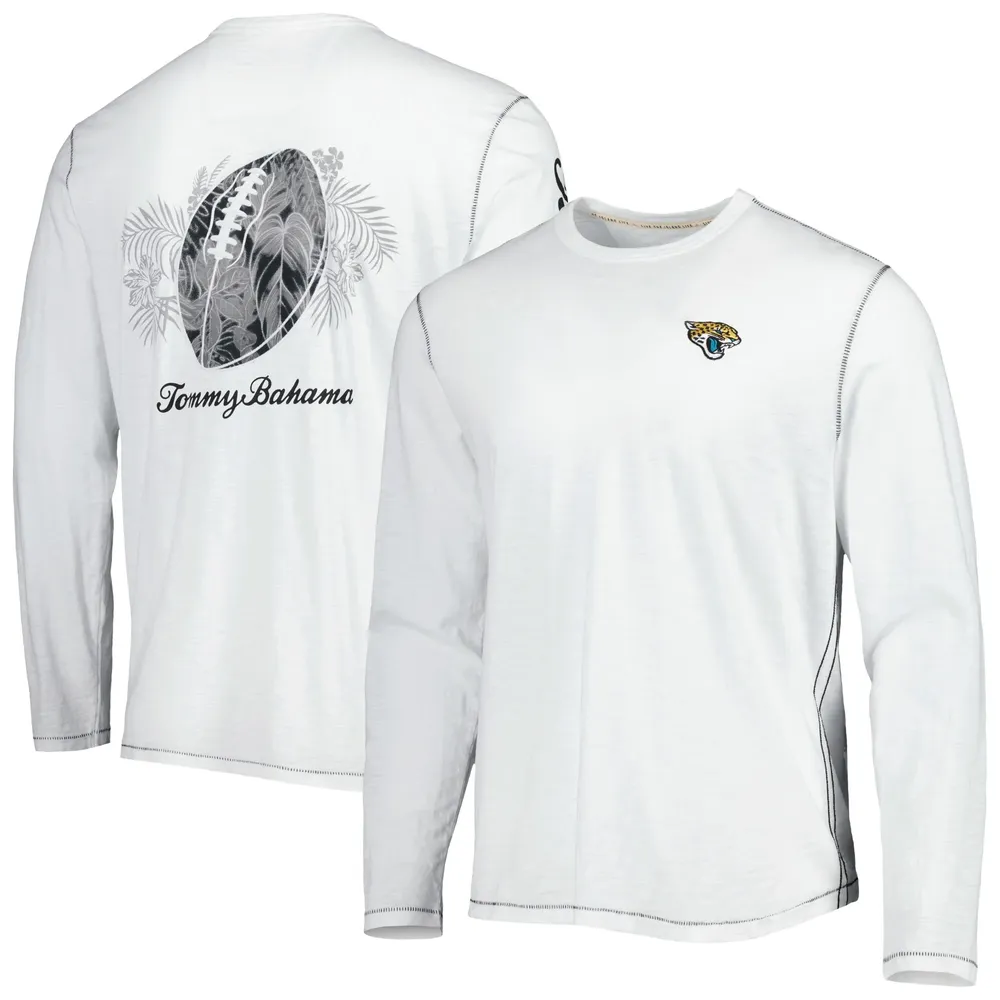 Tommy Bahama Jaguars Laces Out Billboard Long Sleeve T-Shirt - Men's