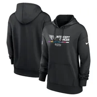 Nike Titans 2022 Crucial Catch Therma Pullover Hoodie - Women's