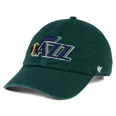 47 Brand Jazz Team Logo Clean Up Adjustable Hat - Men's