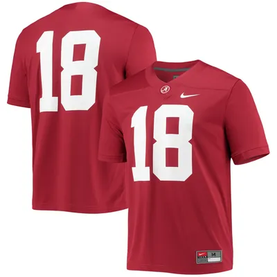 Nike Alabama #18 Game Jersey - Men's